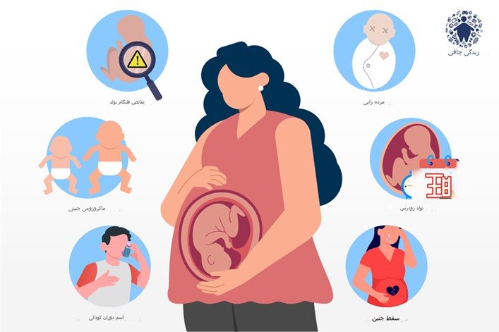 عوارض چاقی در بارداری